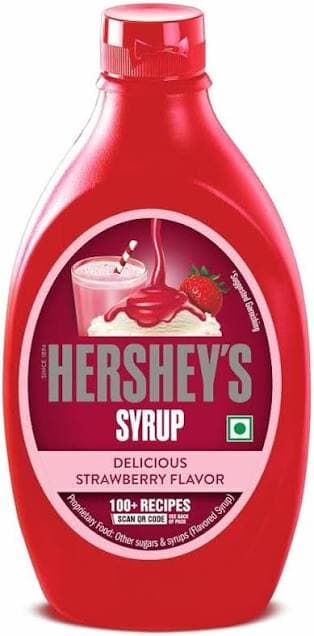 HERSHEY'S Strawberry Flavored Syrup 623g